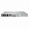 Фото-2 Серверная платформа Supermicro SuperServer 6019P-WTR, задняя панель: два блока питания, VGA, USB, сетевые порты и слоты расширения; серый металлический корпус на белом фоне, показывает доступные разъёмы для подключения в серверной стойке.