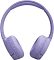 Фото-4 Наушники JBL Tune 670NC, фронтальный вид на наушники снаружи; видны гладкие внешние панели чашек, мягкое оголовье и поворотные крепления чашек, фиолетовый цвет. Подходит для карточки товара и показывает внешний вид корпуса без поворота внутрь.
