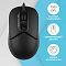Фото-11 Проводная мышь A4Tech Fstyler FM12 Black, информационный баннер с видом сверху; на изображении указаны 1200 DPI, симметричный дизайн и колесо 4D-прокрутки, рядом показана чёрная мышь; изображение поясняет основные свойства модели на странице товара.