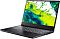 Фото-3 Ноутбук Acer Aspire 7 A715-59G-769T, ракурс спереди справа под углом: открыт, видны экран и клавиатура, заметна боковая грань; корпус чёрный. Для страницы товара &mdash; показывает ноутбук с другой стороны и толщину корпуса.