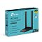 Фото-3 Wi‑Fi USB‑адаптер TP-Link Archer T4U Plus, коробка бирюзового цвета AC1300 в 3/4 ракурсе с изображением базы и двух антенн — помогает узнать модель по упаковке и оформлению.