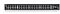 Фото-4 Коммутатор Zyxel XGS2220-54, крупный план передней панели: видны ряды RJ-45, индикаторы состояния, справа сервисные разъёмы и секция uplink, корпус чёрный металлический; изображение показывает расположение интерфейсов.