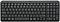 Фото-1 Клавиатура Logitech K250, вид спереди сверху на тёмно-серую беспроводную клавиатуру с цифровым блоком; видны полноразмерная раскладка, отдельный цифровой блок и значки мультимедиа на верхнем ряду. Подходит для страницы товара, чтобы показать общую конфигурацию клавиш.