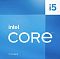 Фото-1 Процессор Intel Core i5 13400F, фронтальный вид фирменной графики; показана синяя лицевая сторона упаковочной графики Intel Core i5 с отметкой 13th Gen, изображение используется для идентификации линейки процессора в карточке товара.