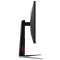 Фото-13 Монитор AOC Q27G4Z 27 дюймов, WLED IPS, чёрный &mdash; фронтальный вид с включённым экраном; тонкие рамки, нижняя рамка с красной акцентной полосой и игровая подставка с расходящимися ножками; изображение показывает общий внешний вид лицевой части монитора для страницы товара.