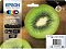 Фото-1 Струйный картридж Epson 202 Multipack, вид спереди на упаковку; картонная коробка с изображением киви, маркировкой Multipack 202, иконками цветов CMYK и указанием объёмов x 6.9 ml и x 4.1 ml. Это важно для страницы товара, чтобы показать формат комплекта и состав набора картриджей.
