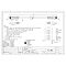 Фото-2 Патч-корд Lanmaster FTP Cat 5e 0,5 м, серый — схема конструкции и распиновки; на чертеже показаны два RJ45-коннектора, таблица pin out, поперечное сечение кабеля с дренажным проводом и примечания по материалам; для страницы товара важно, потому что показывает электрическую схему и состав кабеля.