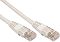Фото-1 Патч-корд REXANT UTP Cat 5e 1,5 м, серый &mdash; общий вид двух разъёмов RJ45 сбоку; видны прозрачные корпуса штекеров, цветные жилы внутри и бело-серые хвостовики разгрузки; фото нужно для страницы, чтобы показать тип подключения и внешний вид коннекторов.