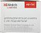Фото-5 Камера видеонаблюдения HiWatch DS‑T200(B), вид боковой стороны коробки; бело‑красная упаковка с надписью HD‑TVI и текстом &laquo;Цилиндрическая камера с ИК‑подсветкой&raquo;, видны линии сгиба картонной коробки; фото для понимания типа устройства по упаковке на странице товара.