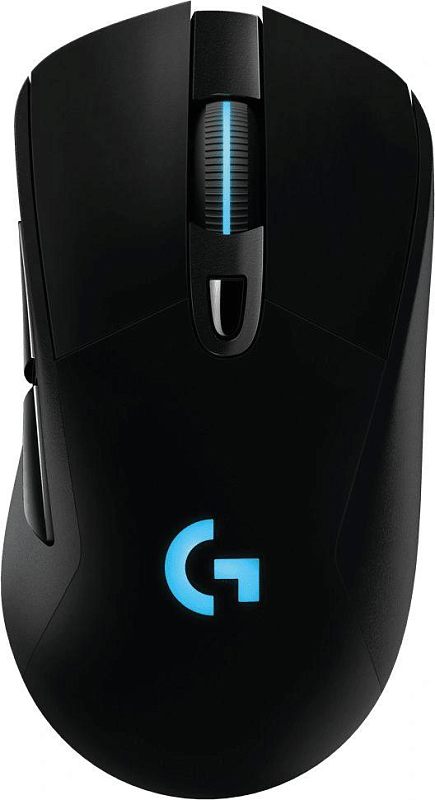 Фото Мышь Logitech G703 LightSpeed Проводная/беспроводная чёрный, 910-005642