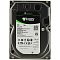 Фото-4 HDD Seagate Exos 7E10 ST8000NM018B 8TB, вид сверху: белая наклейка с маркировкой модели, QR‑кодами и обозначением «SAS», тёмная металлическая крышка и винты по углам; используется для сверки модели и интерфейса на странице товара.