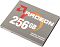 Фото-2 SSD AMD Radeon R5 2.5 256 ГБ, упаковка товара под углом; на фото серая коробка с крупной надписью 256 GB, логотипом Radeon и обозначением серии; фото показывает розничную упаковку на странице товара.