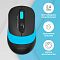 Фото-9 Мышь A4Tech FG10S Беспроводная чёрный, FG10S BLUE