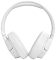 Фото-6 Гарнитура JBL Tune 770NC, фронтальный вид: белое оголовье с мягкой накладкой, две овальные амбушюры и симметрично расположенные чашки; фото помогает оценить посадочную форму на странице товара.