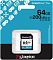 Фото-3 Карта памяти SDXC Kingston Canvas Go! Plus 64GB — упаковка спереди: бирюзовый блистер с пиктограммами устройств, указаны 64GB и 200 MB/s, SD‑карта видна в прозрачном окне; фото показывает товар в упаковке для страницы товара