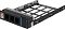 Фото-4 Сервер iRU G2212P 12x3.5 Rack 2U, крупный план другой дисковой корзины; на фото чёрные салазки с наклейкой NVMe ID2, перфорированной передней частью, боковыми прорезями и металлической защёлкой; изображение уточняет исполнение лотка и маркировку накопителей на странице товара сервера.