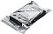 Фото-4 Жёсткий диск Western Digital WD Purple WD64PURZ 3.5" 6 ТБ &mdash; диск в прозрачном антистатическом пакете, через плёнку видна этикетка с отметкой 6TB, пакет лежит на белом фоне; важно для понимания типа упаковки при поставке.