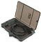Фото-3 Внешний корпус для HDD/SSD 2.5" AgeStar 31UBC/31UBCP3, открытый корпус с уложенным внутри кабелем USB и видимым разъёмом SATA, внутренняя панель и направляющие — чтобы показать комплект и способ установки накопителя.