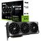 Фото-1 Видеокарта ASUS GeForce RTX 5060 TUF Gaming, общий вид с упаковкой спереди; на фото трёхвентиляторный кожух, массивный корпус и коробка с маркировкой серии, цвет графитовый и чёрный; изображение показывает внешний вид комплекта и помогает соотнести фото устройства с карточкой товара.
