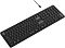 Фото-6 Клавиатура A4Tech Fstyler FBX55C, вид сверху с кабелем USB‑C; тёмный корпус, индикатор заряда в правом верхнем углу и цифровой блок справа; фото показывает раскладку и расположение зарядного кабеля.