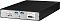 Фото-10 Батарейный модуль для ИБП Systeme Electric BPSE36RT2U, вид сзади под углом: задняя панель с автоматом Battery breaker, синими разъёмами VDC и наклейкой с серийными данными; на белом фоне для понимания расположения разъёмов и крепежа.