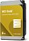 Фото-3 Жёсткий диск Western Digital WD Gold WD6004FRYZ, SATA, 3.5 &mdash; вид спереди под другим углом, золотистая наклейка &laquo;WD Gold&raquo;, видна правая боковая грань чёрного корпуса и крепёжные отверстия; на белом фоне, чтобы на странице товара различать ориентацию диска при установке.