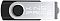 Фото-4 USB-накопитель Kingprice KPFD2 32GB, вид сбоку крупно: круглый шарнир и матовая металлическая планка с надписью KING PRICE на чёрном корпусе; демонстрация материалов и формы на странице товара.