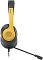Фото-3 Наушники с микрофоном A4Tech Fstyler FH100U USB жёлтый, FH100U (BUMBLEBEE)