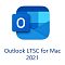 Фото-1 Право пользования Microsoft Outlook LTSC for Mac 2021 Single OLV Бессрочно, 36F-00542