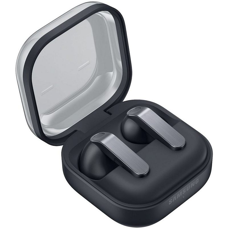 Фото Наушники Samsung Galaxy Buds 4 чёрный, SM-R540NZKACIS