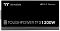 Фото-4 Блок питания Thermaltake Toughpower TF3 1300W, боковая панель крупным планом; видны надписи Thermaltake, Toughpower TF3 1300W и отметка 80 Plus Titanium на чёрной вставке. Полезно для страницы товара, чтобы показать боковую маркировку модели и сертификата.