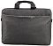 Фото-3 Сумка для ноутбука Portcase KCB-161 15.6 &mdash; фронтальный вид; графитовая ткань, внешний карман и центральная накладка с маркировкой Portcase, верхняя молния; фото помогает понять конструкцию переднего кармана для аксессуаров