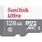 Фото-2 Карта памяти SanDisk Ultra + Adapter microSDXC UHS-I Class 1 C10 128GB, SDSQUNR-128G-GN6TA