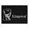 Фото-2 SSD Kingston KC600 SKC600/256G, 2.5", 256 ГБ &mdash; вид сверху; видны плоская чёрная крышка, серебристый логотип Kingston и винты по углам. Полезен для страницы товара, чтобы показать верхнюю панель и стандартный корпус 2.5 дюйма.