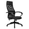 Фото-1 Кресло для руководителей БЮРОКРАТ CH-607 Чёрный, сетка/ткань, CH-607/BLACK