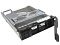 Фото-1 SSD Dell PowerEdge Read Intensive 1.92 ТБ, вид спереди под углом: накопитель установлен в металлическую салазку 3.5 дюйма с чёрной фронтальной панелью, решёткой, кнопкой-фиксатором и откинутой ручкой; изображение показывает серверное исполнение в корзине для страницы товара.