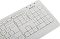 Фото-14 Комплект Клавиатура/мышь A4Tech  Беспроводной белый, FG1012 WHITE