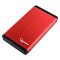 Фото-1 Внешний корпус для HDD/SSD Gembird EE2-U3S-2-R 2.5&quot; красный, EE2-U3S-2-R