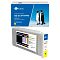 Фото-1 Картридж G&G GG-C13T41F440, комплект спереди; рядом с коробкой G&G расположен полупрозрачный резервуар с боковой жёлтой меткой Y, крупной наклейкой с цветной шкалой и продольными рёбрами жёсткости на корпусе; фото показывает упаковку и сам картридж для страницы товара.