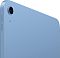 Фото-3 Планшет Apple iPad 2025 A3354 11, крупный план заднего верхнего угла; видны один объектив камеры, небольшое отверстие и две боковые кнопки; синий корпус, изображение показывает детали камеры и грани для страницы товара.