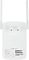Фото-15 Wi‑Fi powerline-адаптер Mercusys MP510 (из комплекта MP510 KIT), вид сзади; по центру площадка евро-вилки и две антенны по краям, внизу наклейка с данными устройства; на белом фоне, важно для проверки задней панели и маркировки.