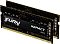 Фото-2 Комплект памяти Kingston FURY Impact 2х8 ГБ SODIMM DDR4 3200 МГц, KF432S20IBK2/16
