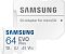Фото-1 Карта памяти Samsung EVO PLUS microSDXC UHS-I Class 1 C10 64GB, MB-MC64KA