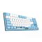 Фото-2 Клавиатура механическая Dareu A87L Проводная голубой, A87L Swallow