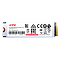 Фото-6 SSD XPG MARS 980 STORM 1 ТБ M.2 2280 PCIe 5.0 NVMe, другой ракурс охлаждаемого модуля; видны белый корпус, прозрачная секция, внутренние трубки и кабель у края платы; фото дополняет карточку товара показом конструкции системы охлаждения.