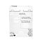 Фото-4 МФУ HP Color LaserJet Enterprise Flow MFP 6800zf, вид сзади: белая задняя панель с вентиляционными решётками и рисунком, внизу разъём питания; важно для понимания расположения задних элементов и вентиляции.