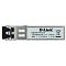Фото-2 Трансивер D-Link DEM-310GT SFP, вид сбоку крупно: читаемая маркировка 1000BASE-LX, SM, 1310nm, 10km и 3.3v, рядом синяя скоба фиксатора; на белом фоне &mdash; важно для проверки параметров по шильдику при выборе трансивера.
