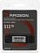 Фото-6 SSD AMD Radeon M.2 2280 R3MP30512G8 512 GB, фото в блистерной упаковке. На изображении прозрачная розничная упаковка с серо-чёрным вкладышем, красной дугой, надписями Radeon R3 Series, M.2 PCIe 2280 и 512 GB; модуль установлен внутри блистера. Фото показывает упаковку и фронтальную маркировку товара для карточки страницы.