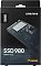 Фото-9 SSD Samsung 980 MZ-V8V500BW, M.2 2280, 500 ГБ &mdash; упаковка спереди с открытым верхним клапаном; видна чёрная коробка с изображением накопителя, маркировкой SSD 980 и подвесным вырезом сверху, фото показывает вариант розничной подачи товара на странице.