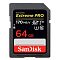 Фото-1 Карта памяти SanDisk Extreme PRO SDXC 64GB, SDSDXXY-064G-GN4IN